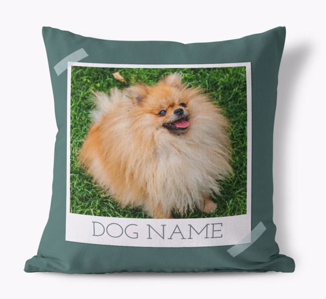 Photo Album: Personalized {breedFullName} Canvas Pillow